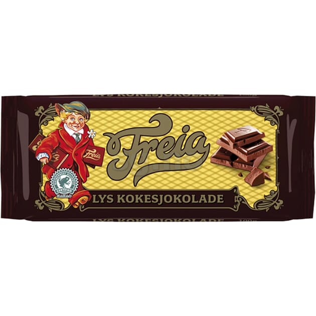 Lys kokesjokolade 100g