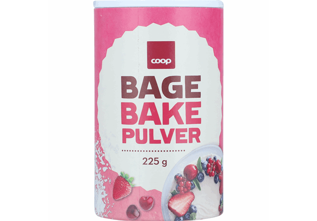 Bakepulver coop 225g