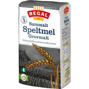 Speltmel Sammalt Grov 1kg