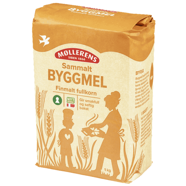 Byggmel sammalt 1kg
