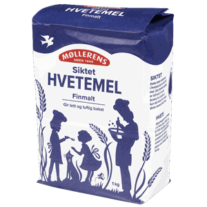 Hvetemel siktet 1kg
