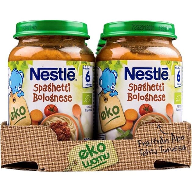 Spagetti bolognese 6m økol. 190g