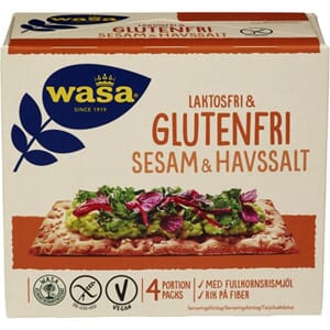 Wasa Sesam & Havsalt Glutenfri 240g