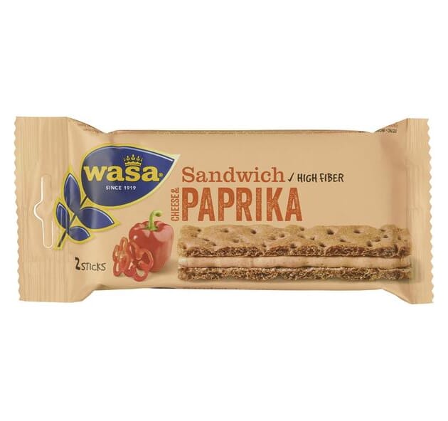 Wasa sandwich cheese&paprika 37g