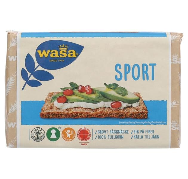 Wasa sport knekkebrød 275g