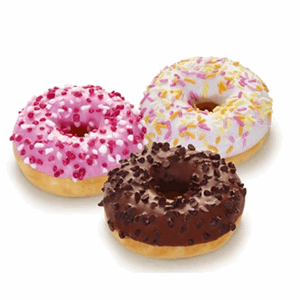 Donuts mini mix boks 90x22g