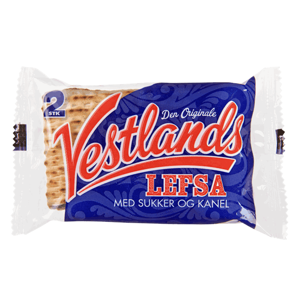 Lefse 2pk vestlandslefsa 70g