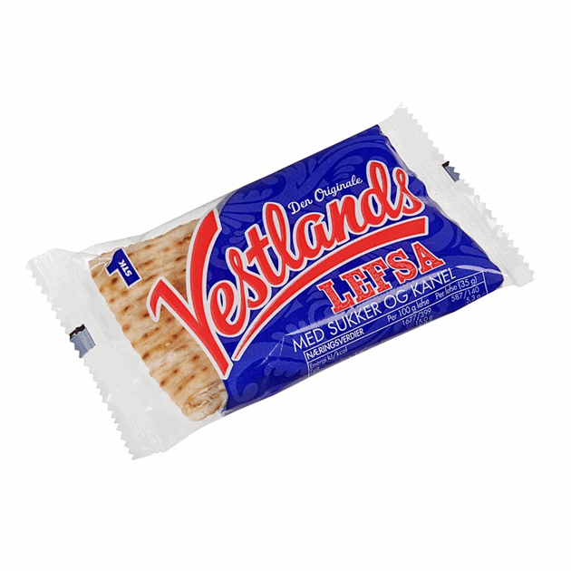 Lefse 1pk vestlandslefsa 35g
