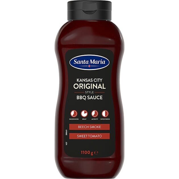 Bbq sauce kansas city original 1100g