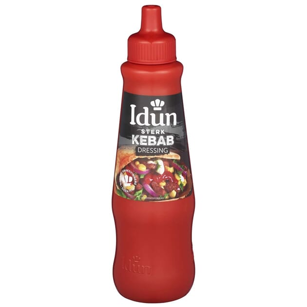 Idun kebab dressing sterk 890g