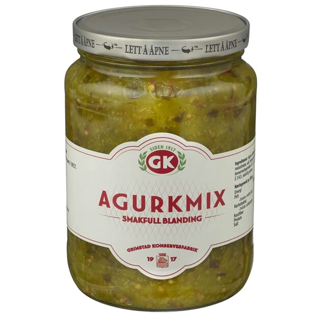 Gk agurkmix 700gr