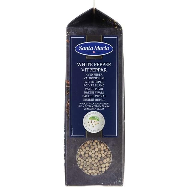 Pepper hvit hel 550g