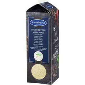 Hvit Pepper Malt 500g