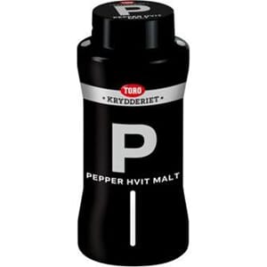 Pepper Hvit Malt 400g