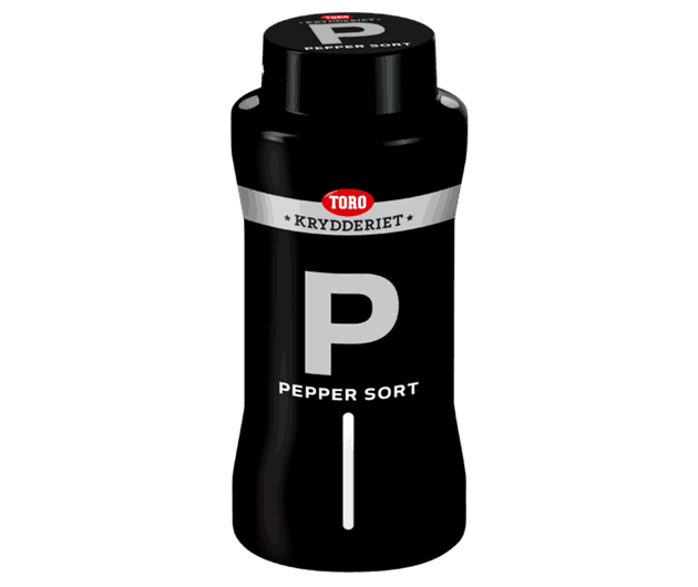 Pepper sort hel 430g