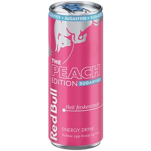 Red bull summer edition sukkerfri hvit fersken 24x250ml