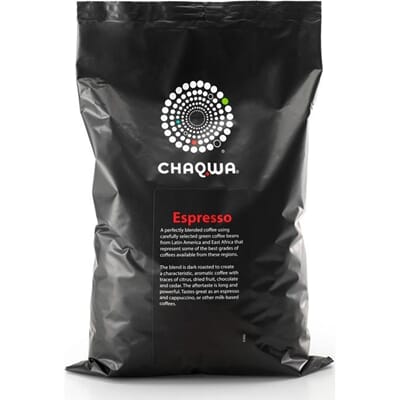 Chaqwa Espresso Hele Bønner 6x1kg