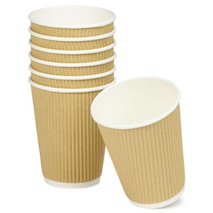 Pappbeger triple walll brun 35cl 30stk