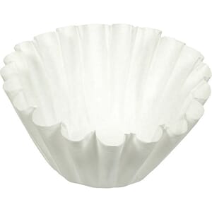 Kaffefilter bleket 90mm 250stk
