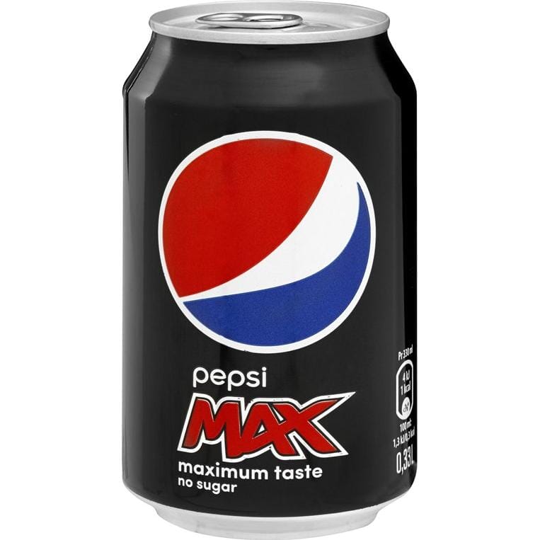 PEPSI MAX BOKS 24X0,33L - KJØPMANNEN PÅ NETT