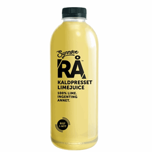 Rå kaldpresset limejuice 1l