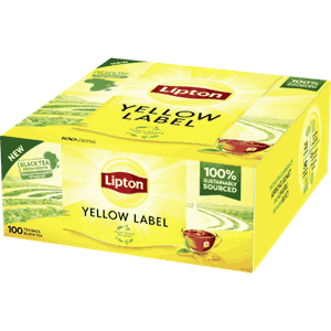 Yellow Label Tea Øk. 100stk