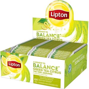 Lipton grønn te m/sitron 100bg