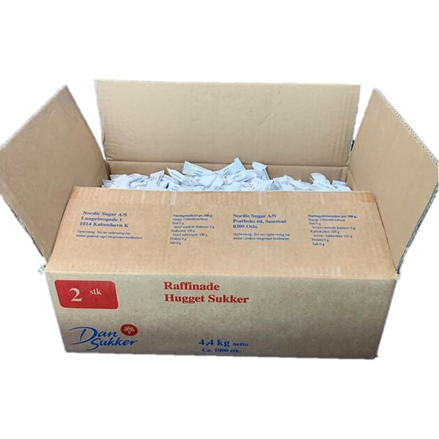 Sukkerbit 2stk 4,4kg