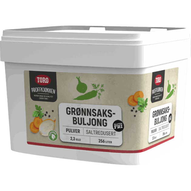 Toro grønnsaksbuljong saltred 2,3kg