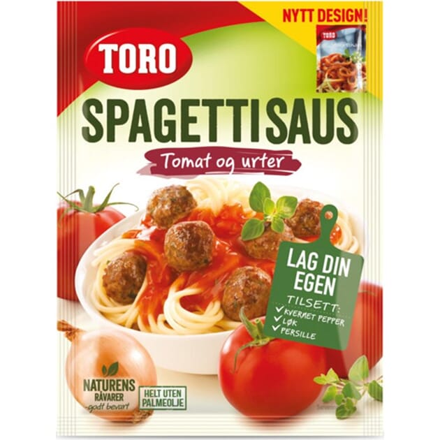 Spaghettisaus toro 52g
