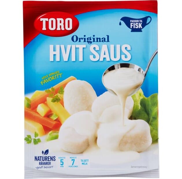 Hvit saus toro 38g
