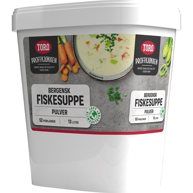 Fiskesuppe bergensk toro pulver 1,1kg