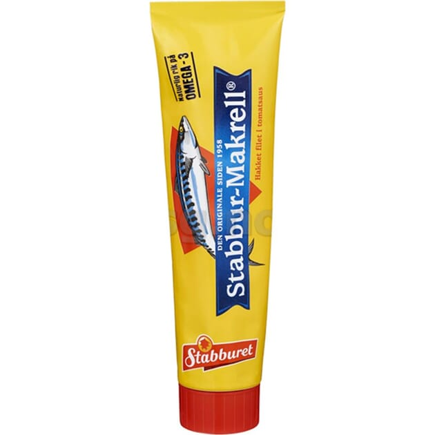 Makrell i tomat tube 185g