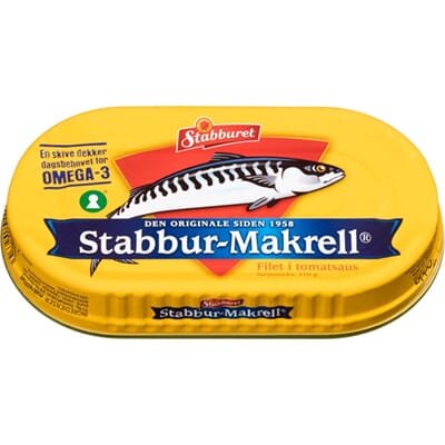 Makrell I Tomat Stabburet 170g