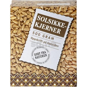 Solsikkekjerner Hf 500g