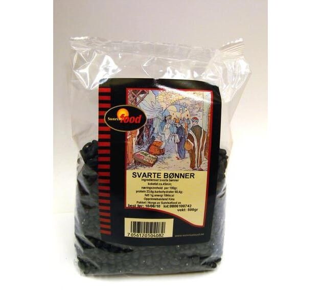 Svarte bønner 450g