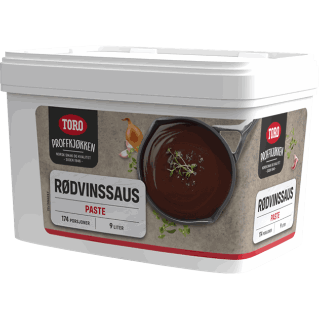 Toro rødvinsaus paste 1,2kg