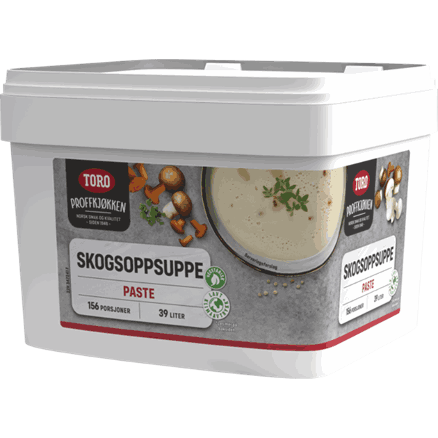 Toro skogsoppsuppe paste 3,5kg