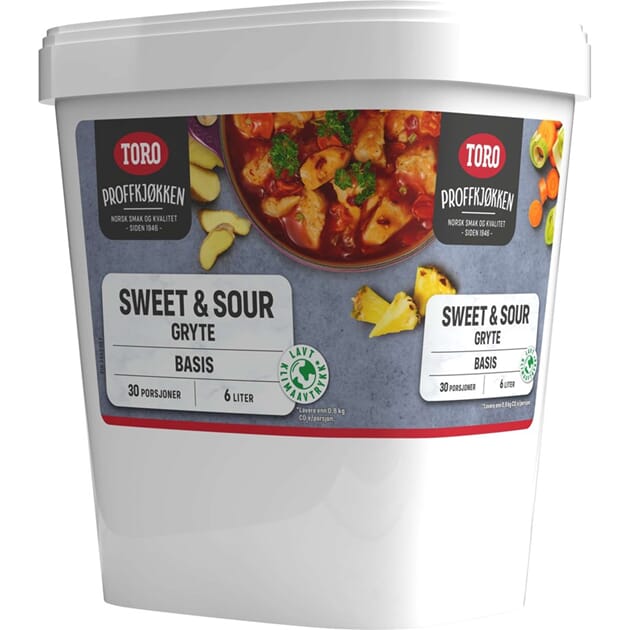 Sweet & sour gryte 1,5kg