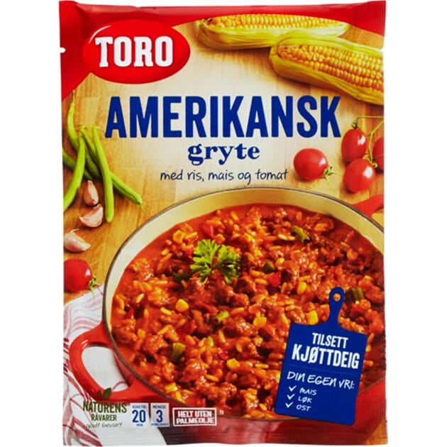 Amerikansk gryte 187g