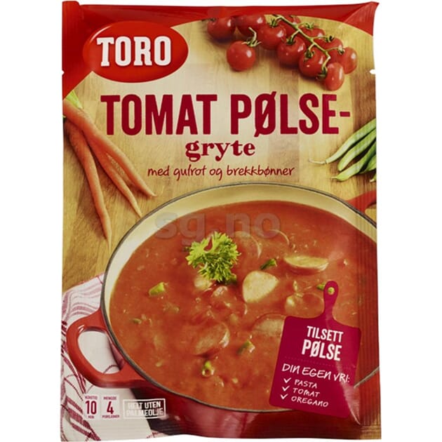 Tomat Pølsegryte