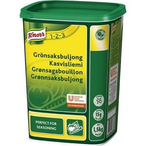 Grønnsaksbuljong 1,5kg   100l