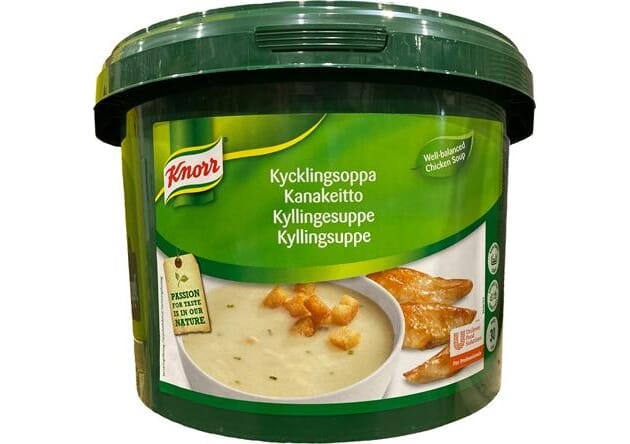 Kyllingsuppe kremet 30l 3kg