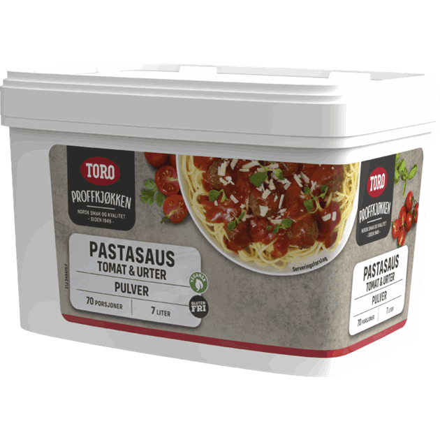 Toro pastasaus tomat & urter 930g