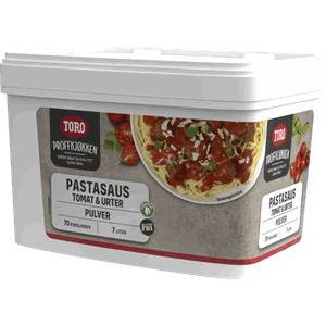 Pastasaus Tomat & Urter 0,9kg