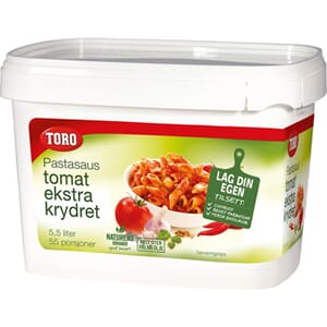 Pastasaus Tomat Krydret 2x0,9kg