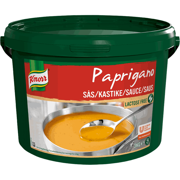 Paprigano saus pulver 25l