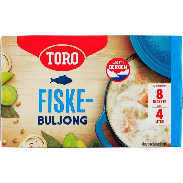 Fiskebuljong blokk 88g