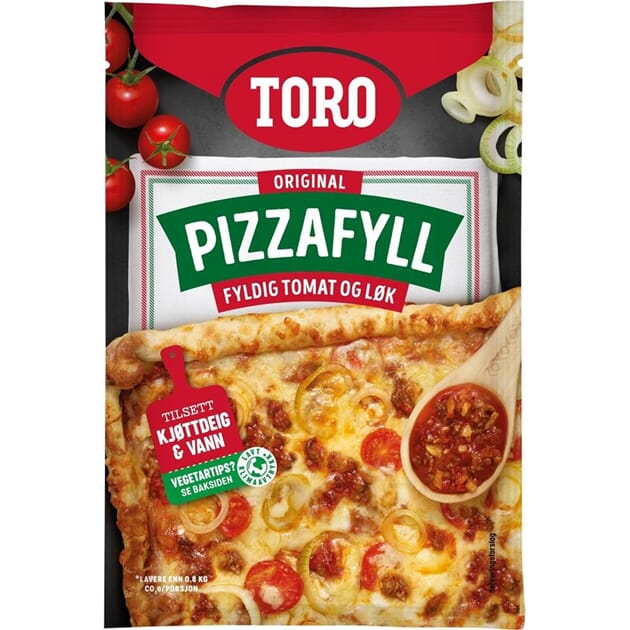 Pizzafyll m/tomat løk 55g