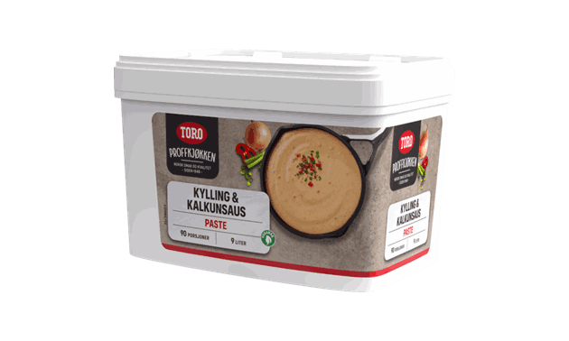 Toro kylling & kalkunsaus paste 1,1kg